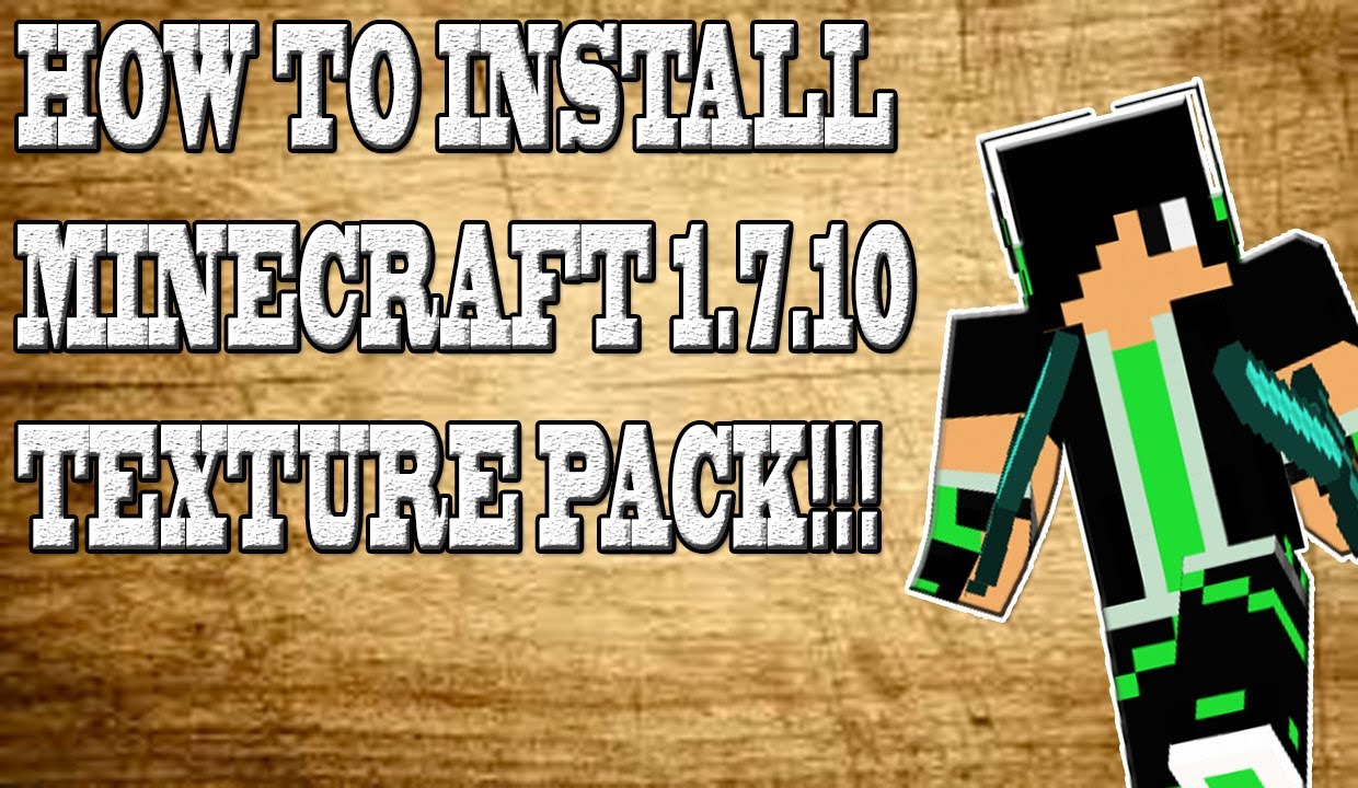 how to download a texture pack for minecraft on mac